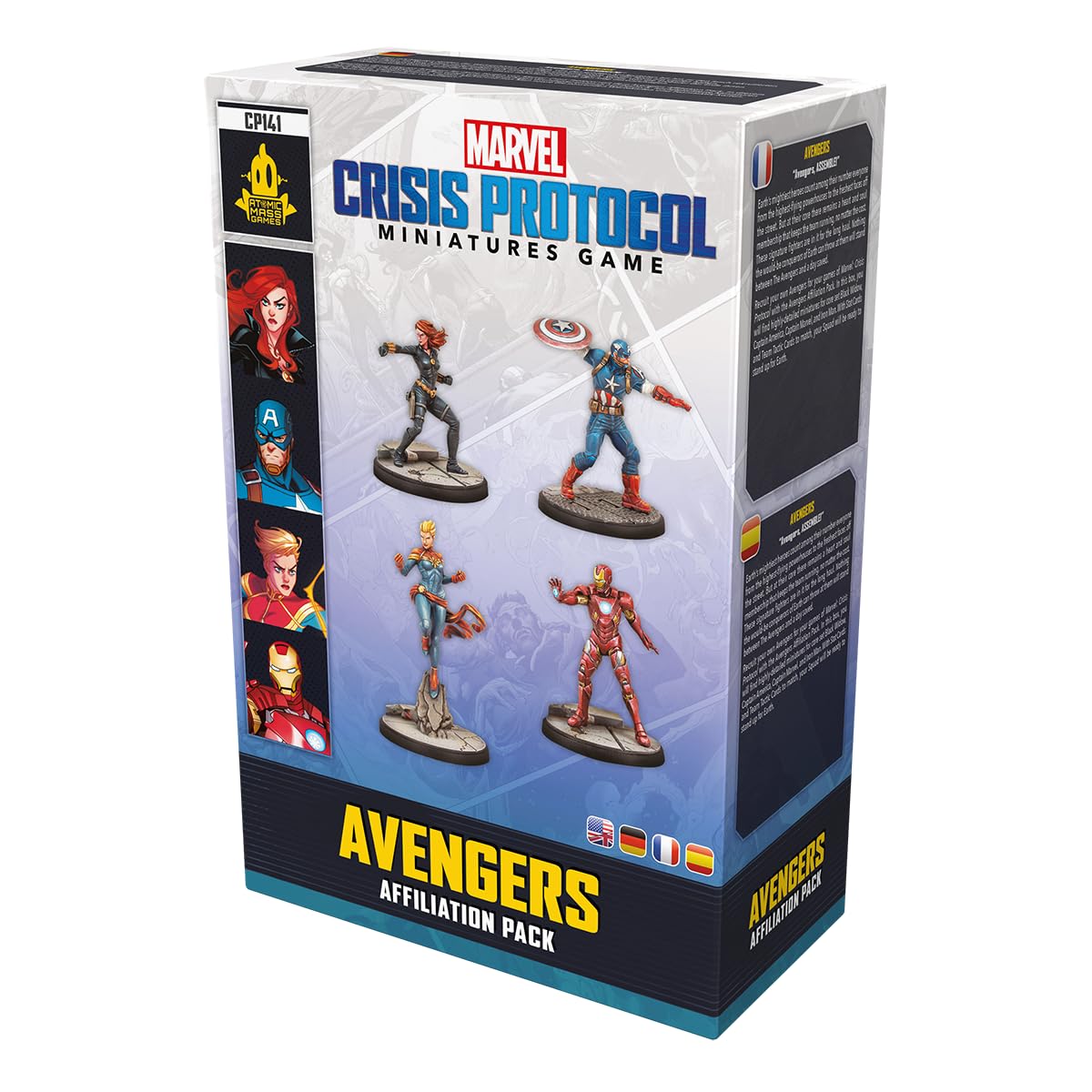 Amazon.com: Marvel: Crisis Protocol Avengers AFFILIATION PACK